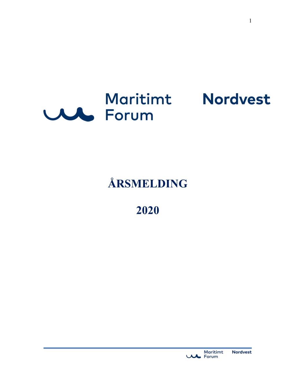 Formålet Til Maritimt Forum Nordvest