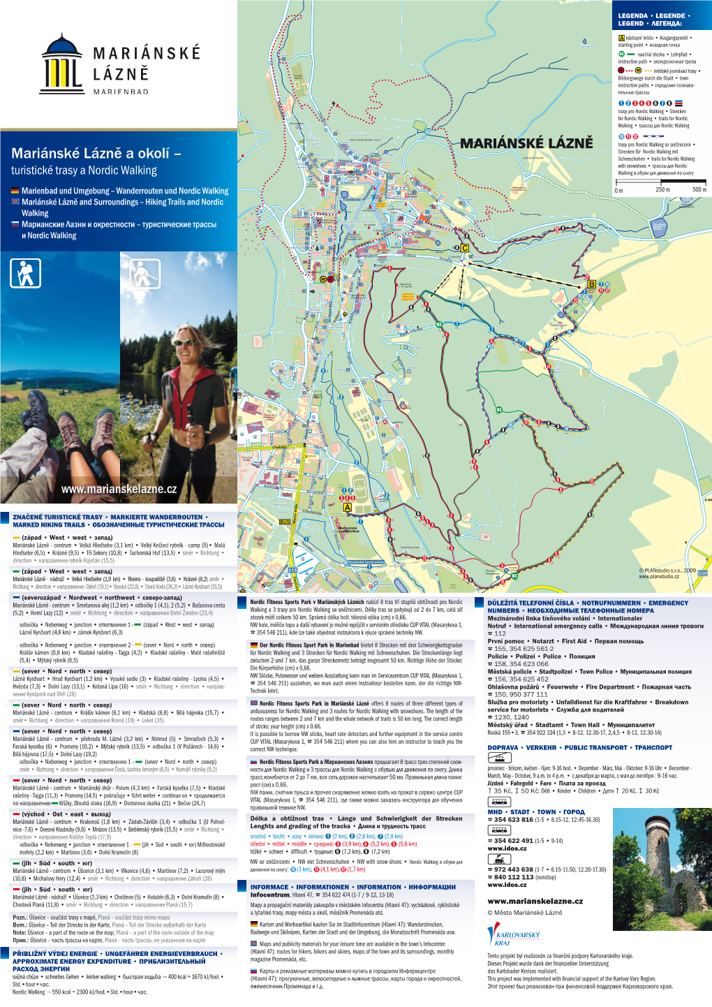 Stáhnout Mapu Turistických Tras a Tras Pro Nordic Walking