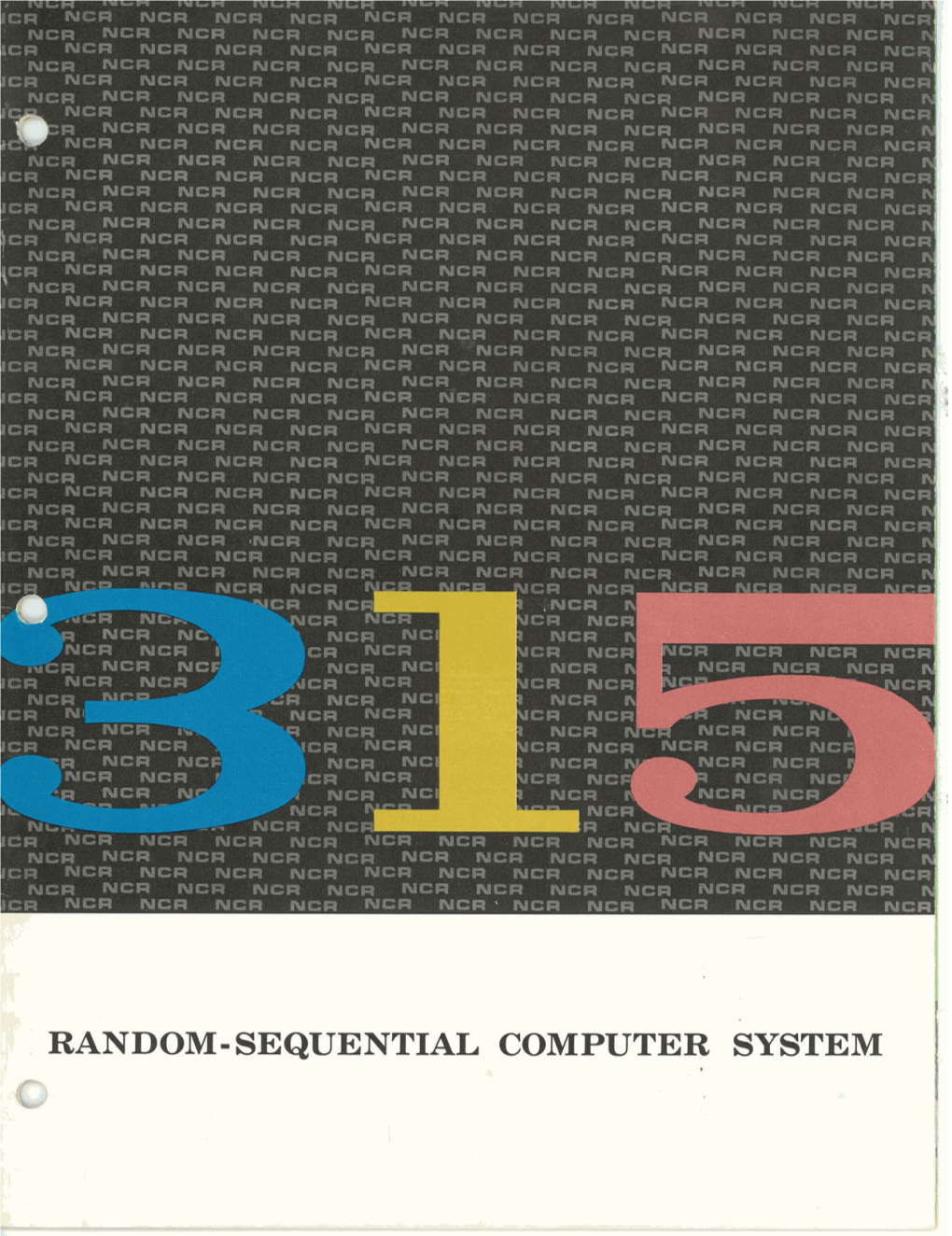 315 Random-Sequential Computer System, 1960