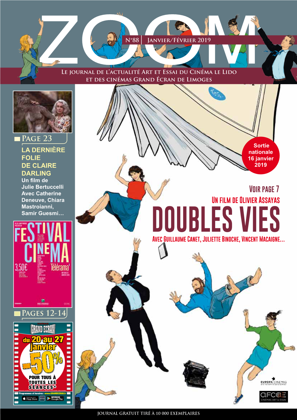 DOUBLES VIES Avec Guillaume Canet, Juliette Binoche, Vincent Macaigne…