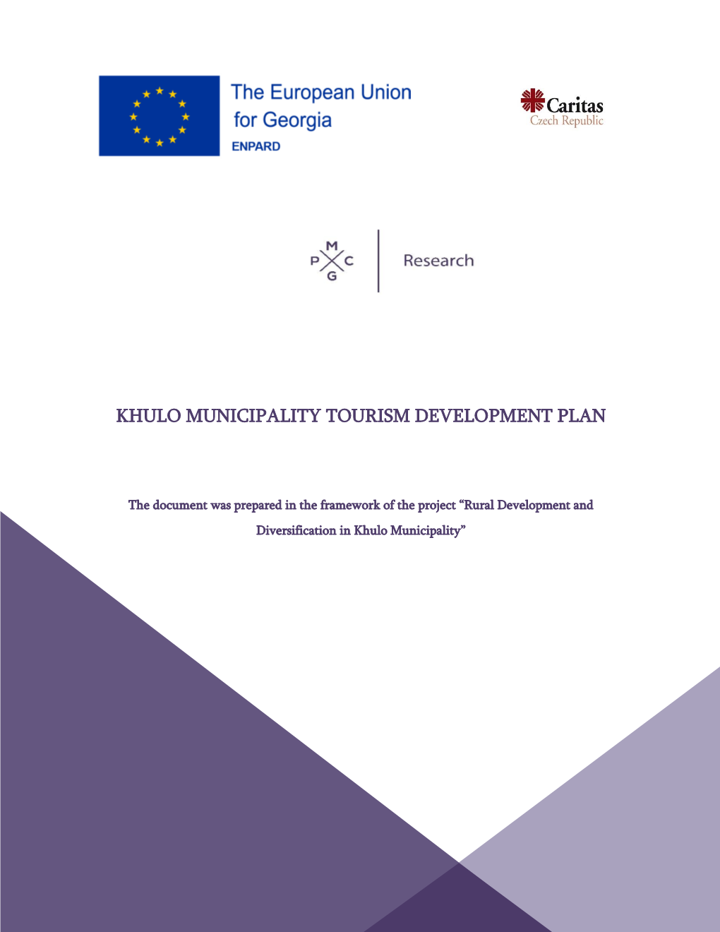 Khulo Municipality Tourism Development Plan