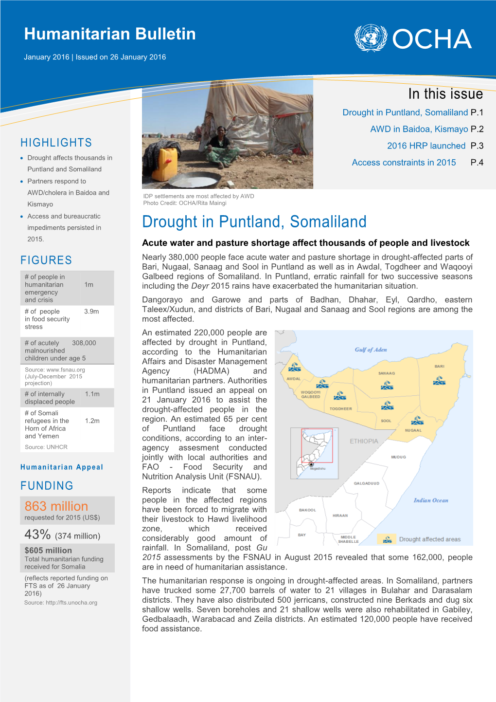 Humanitarian Bulletin