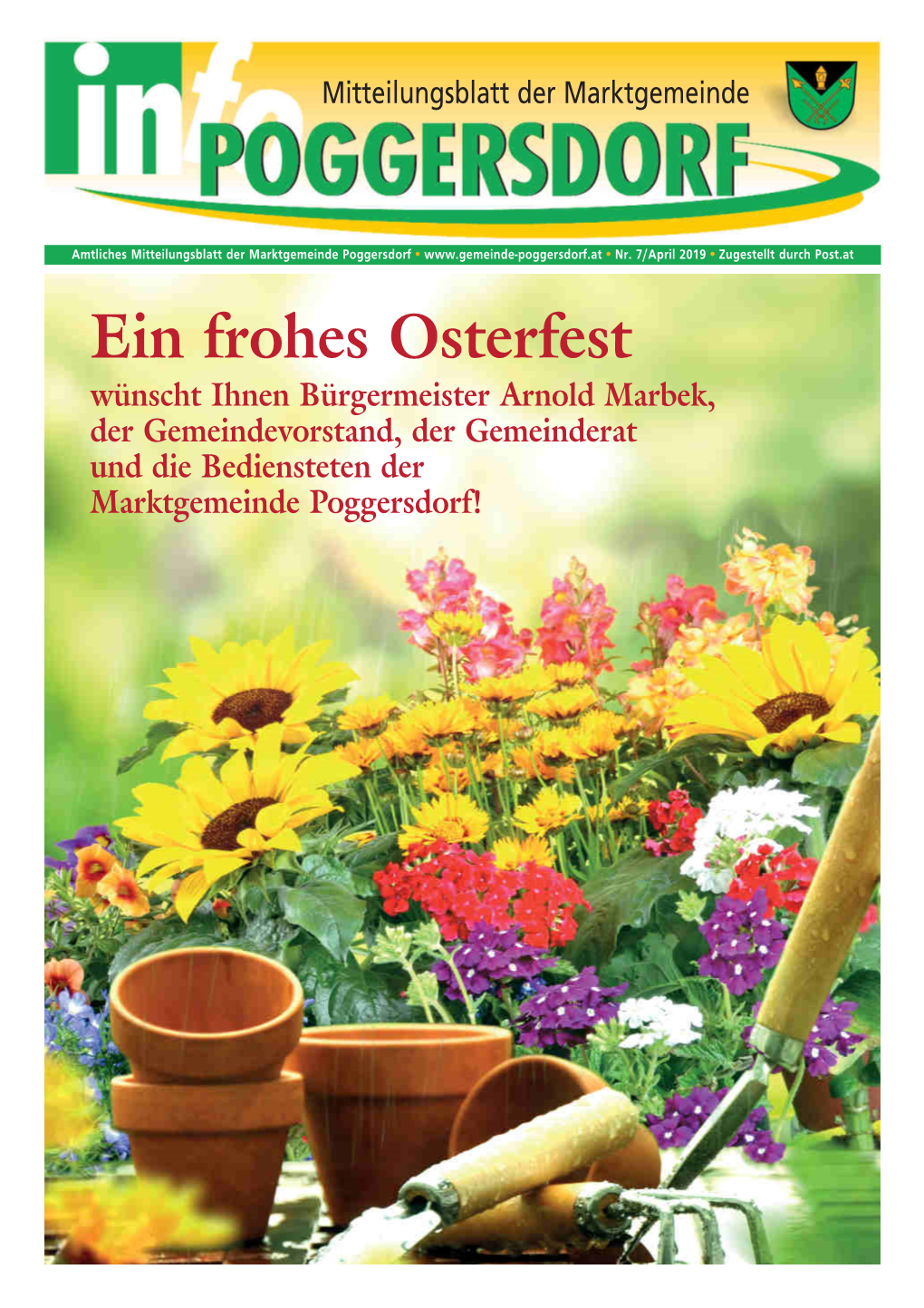 Poggersdorf Gemeindezeitung April 2019