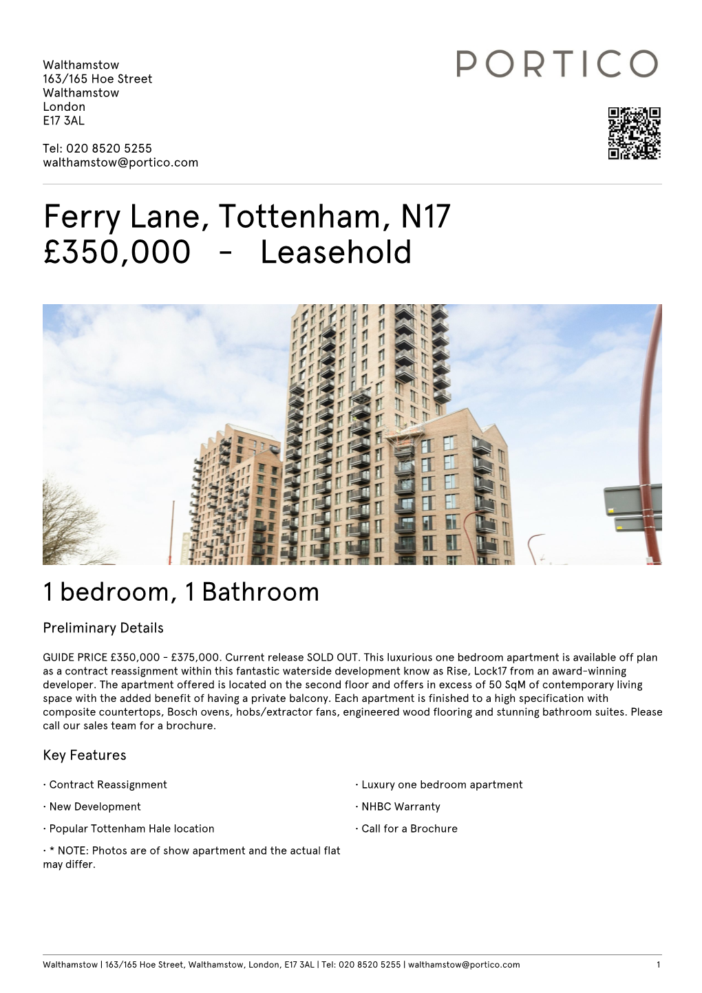 Ferry Lane, Tottenham, N17 £379000