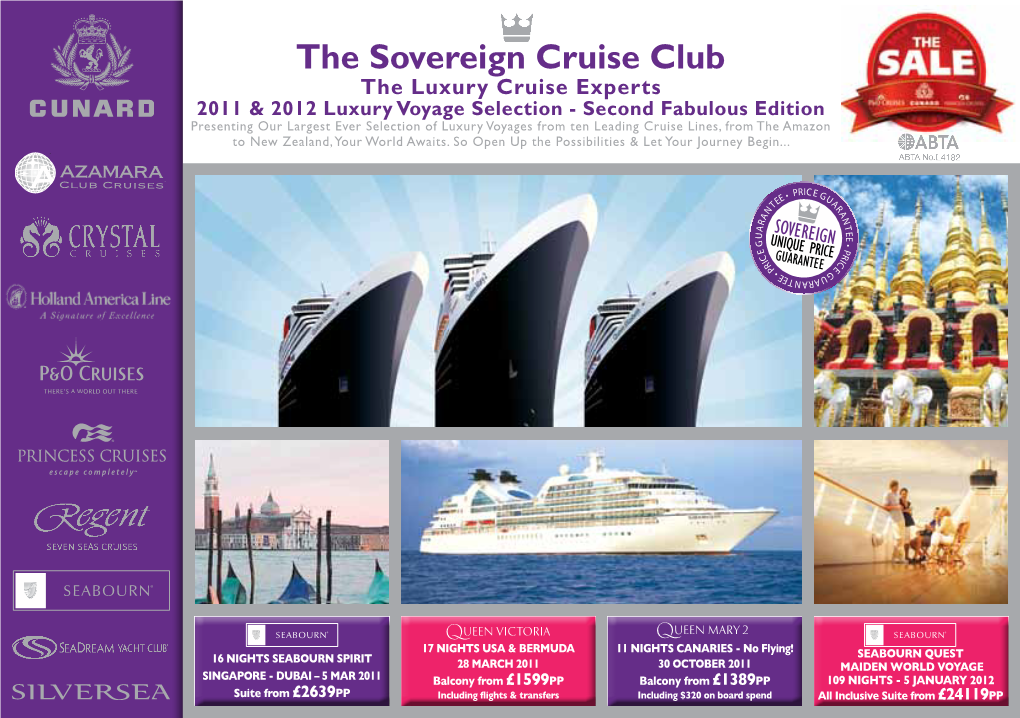 The Sovereign Cruise Club