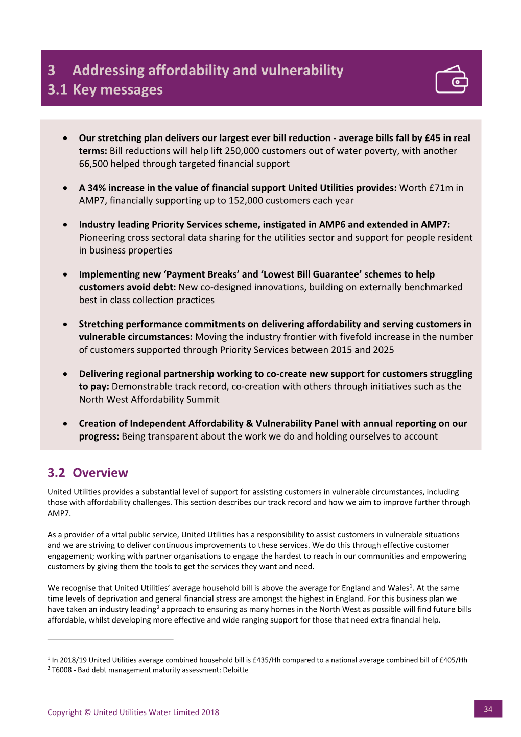 Chapter 3: Addressing Affordability and Vulnerability Unitedutilities.Com