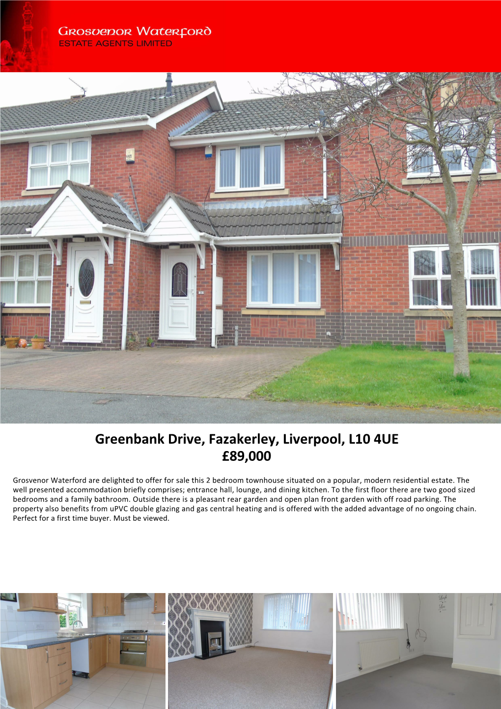 Greenbank Drive, Fazakerley, Liverpool, L10 4UE £89,000