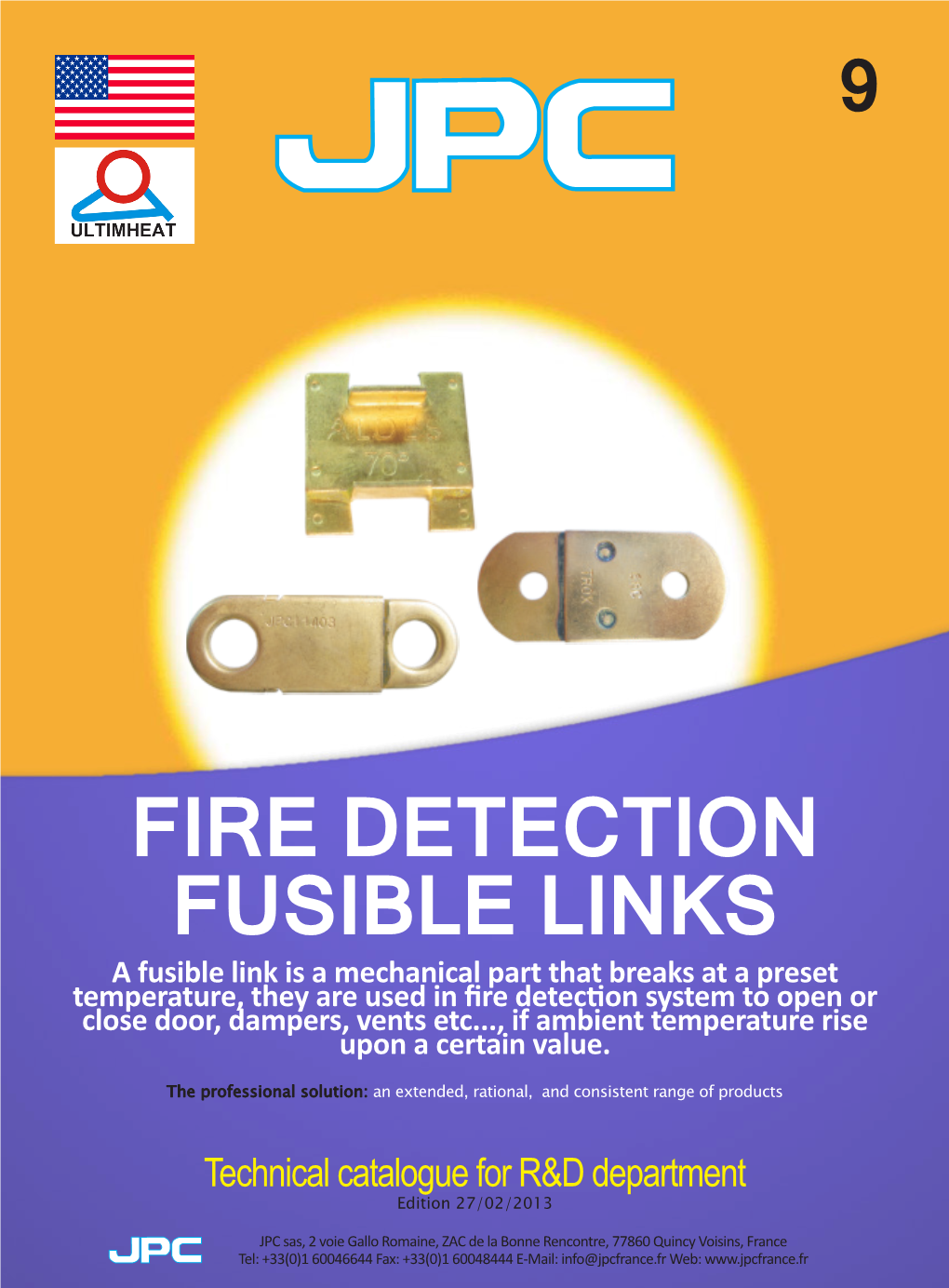 Fire Detection Fusible Links