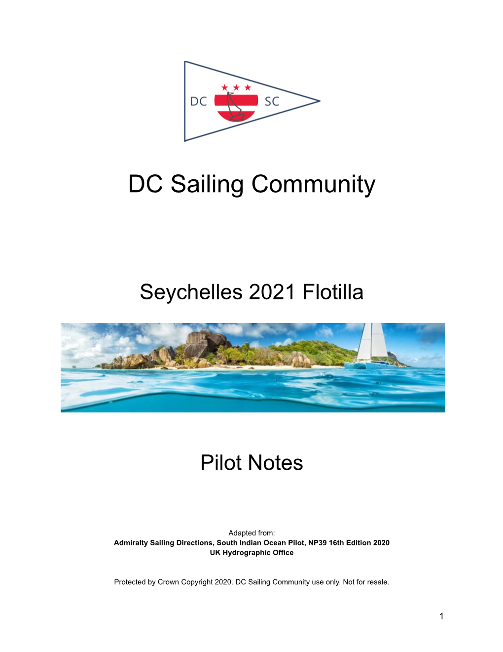 Seychelles Pilot Notes