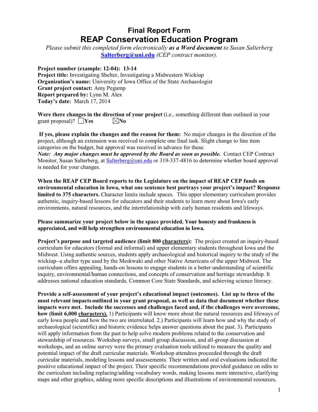 Mid-Term Report Format and Requirements