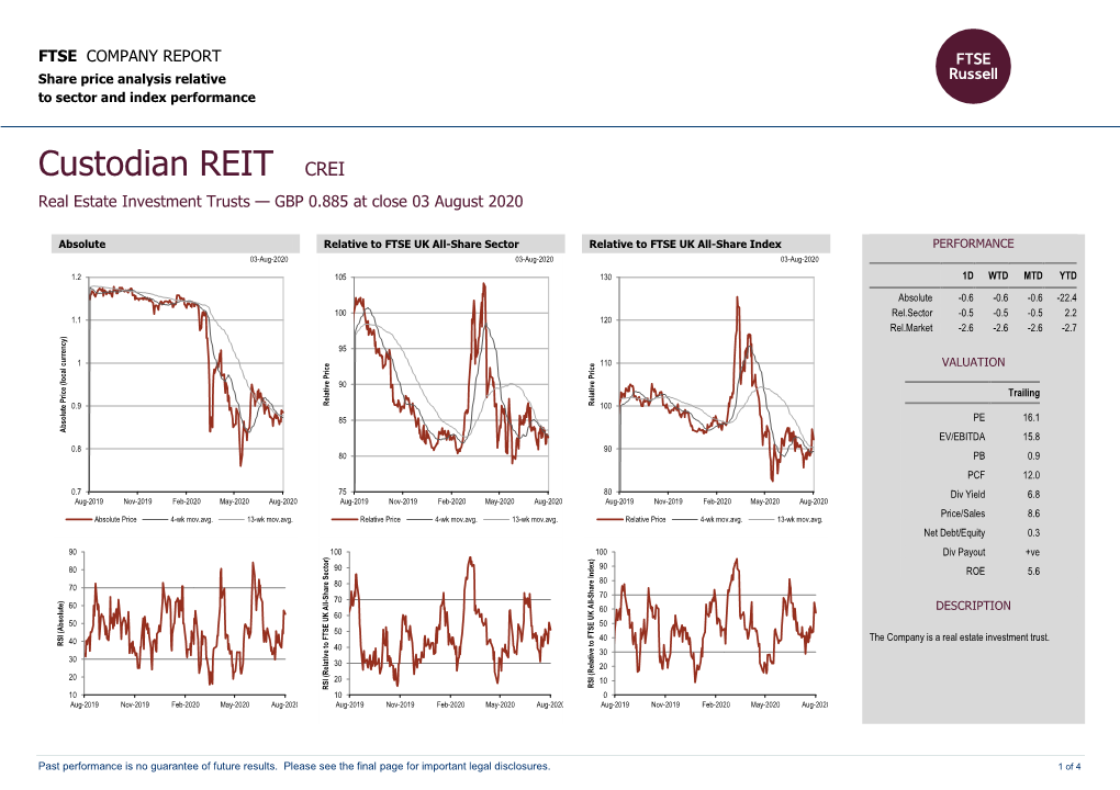 FTSE Factsheet