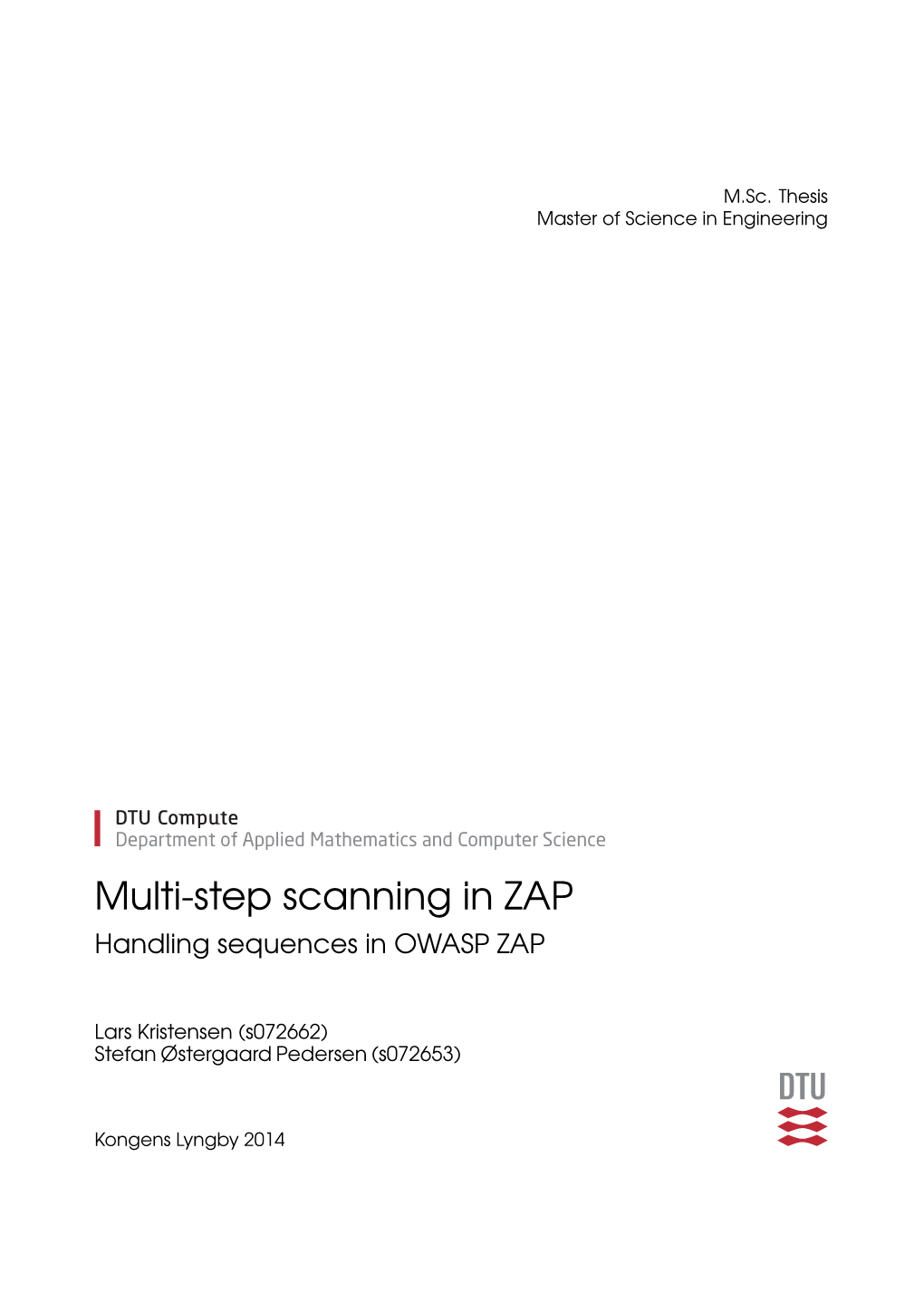 Multi-Step Scanning in ZAP Handling Sequences in OWASP ZAP