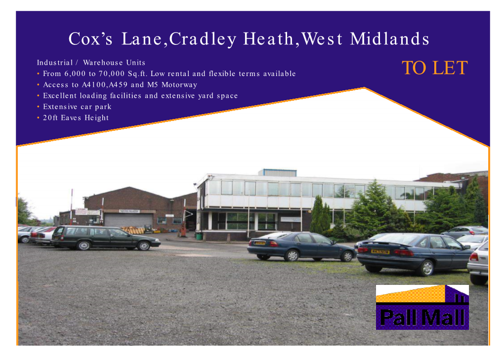 Cox's Lane, Cradley Heath, West Mids