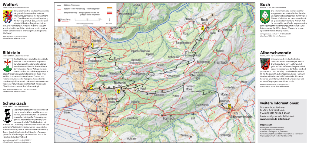 Wolfurt Bildstein Schwarzach Buch Alberschwende