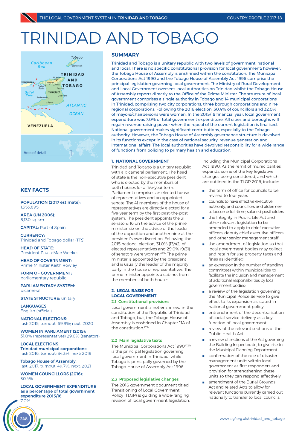 Local Government System in Trinidad and Tobago