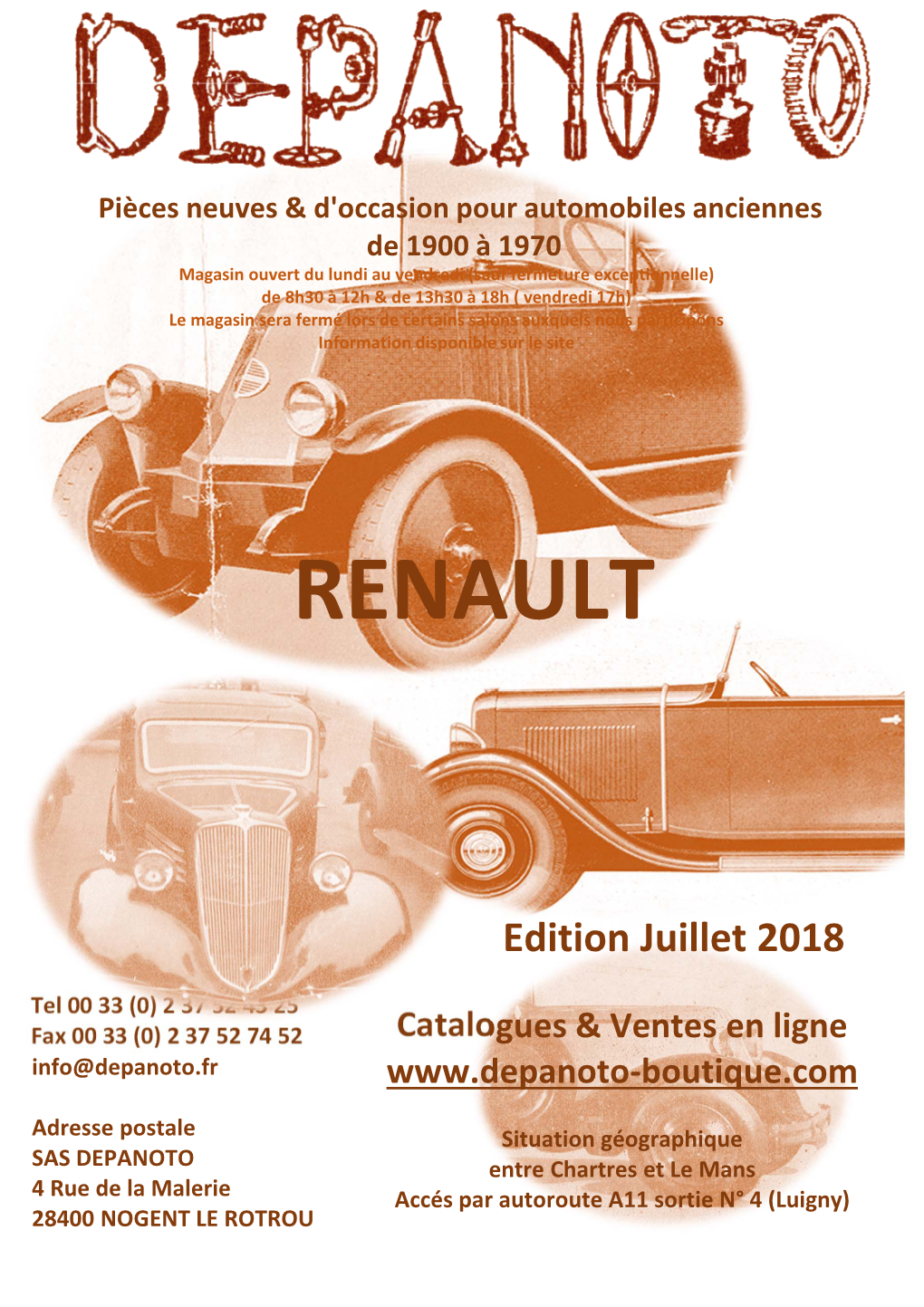 Couverturre Catalogue Renault 2017