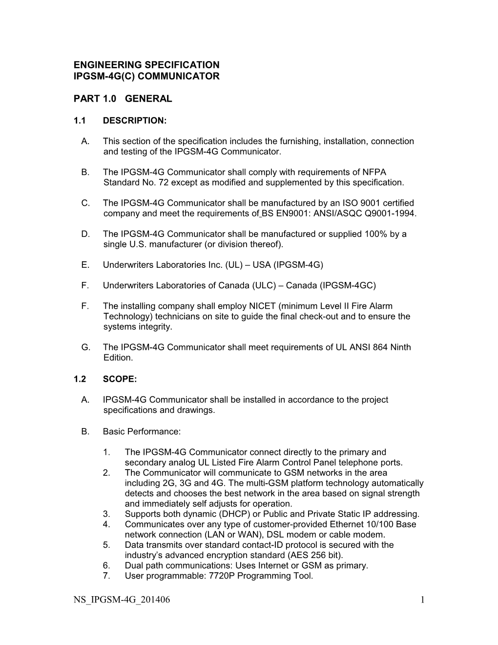 IPGSM-4G Dual Path Communicator (DOC)