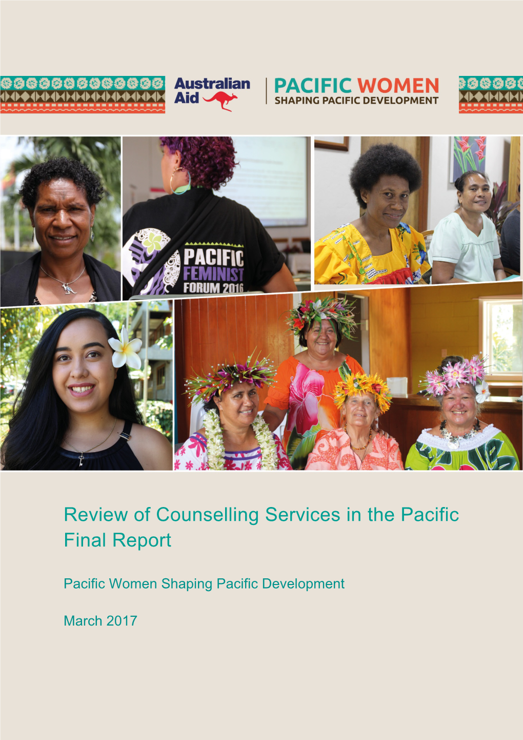 Review of Counselling Services in the Pacific Final Report