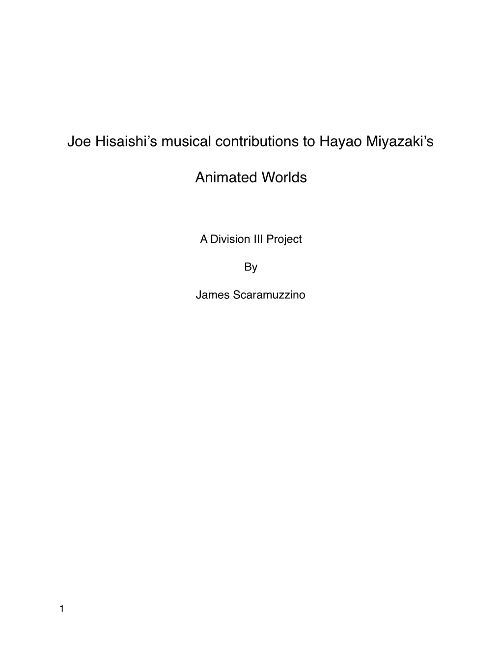 Joe Hisaishi's Musical Contributions to Hayao Miyazaki's Animated Worlds