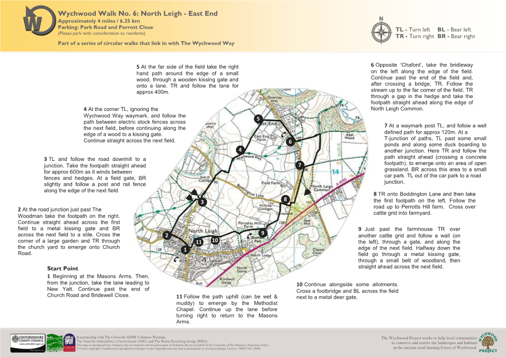 Wychwood Walk No. 6: North Leigh