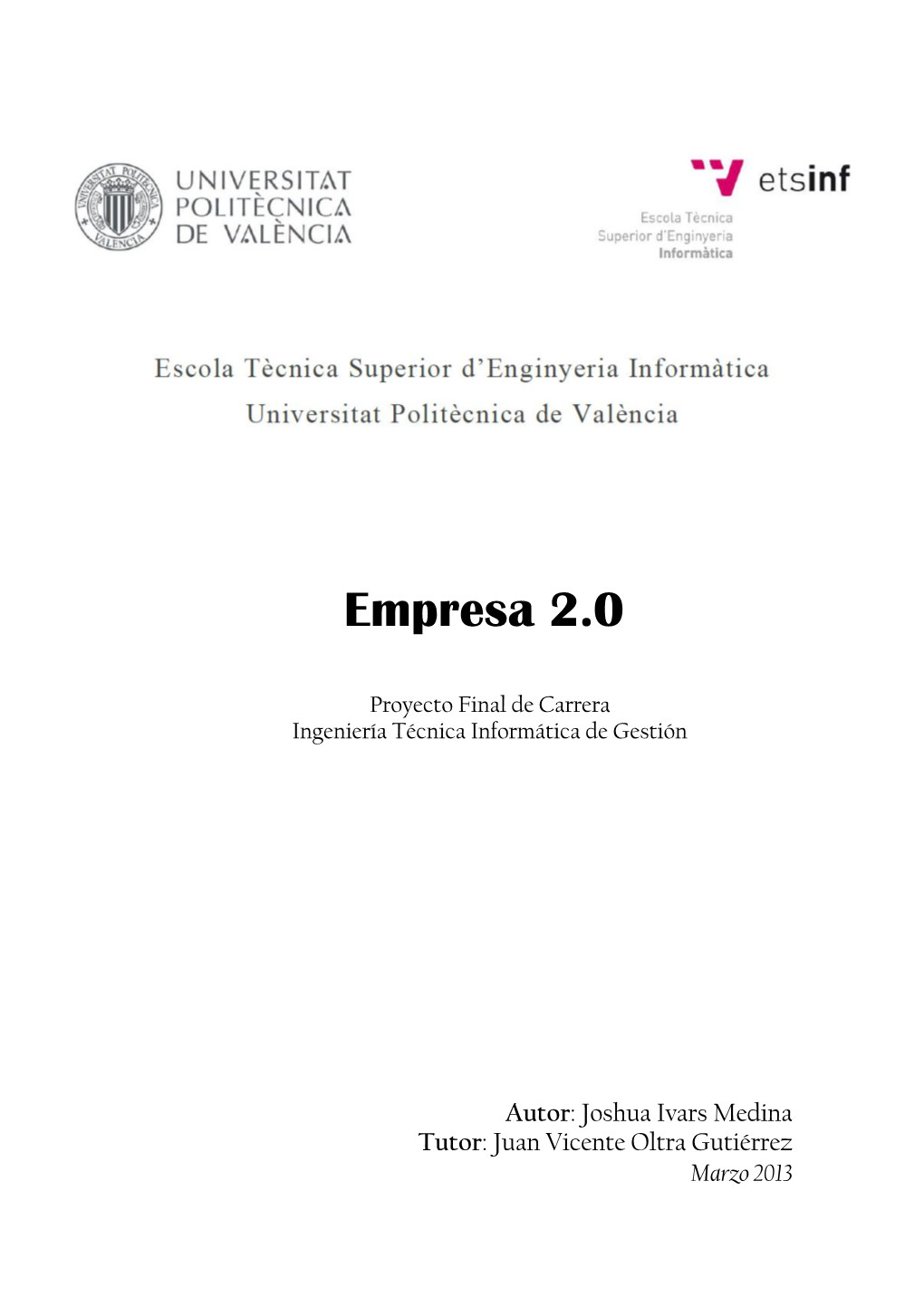 La Influencia Del 2.0 En Los Negocios De La Empresa Actual