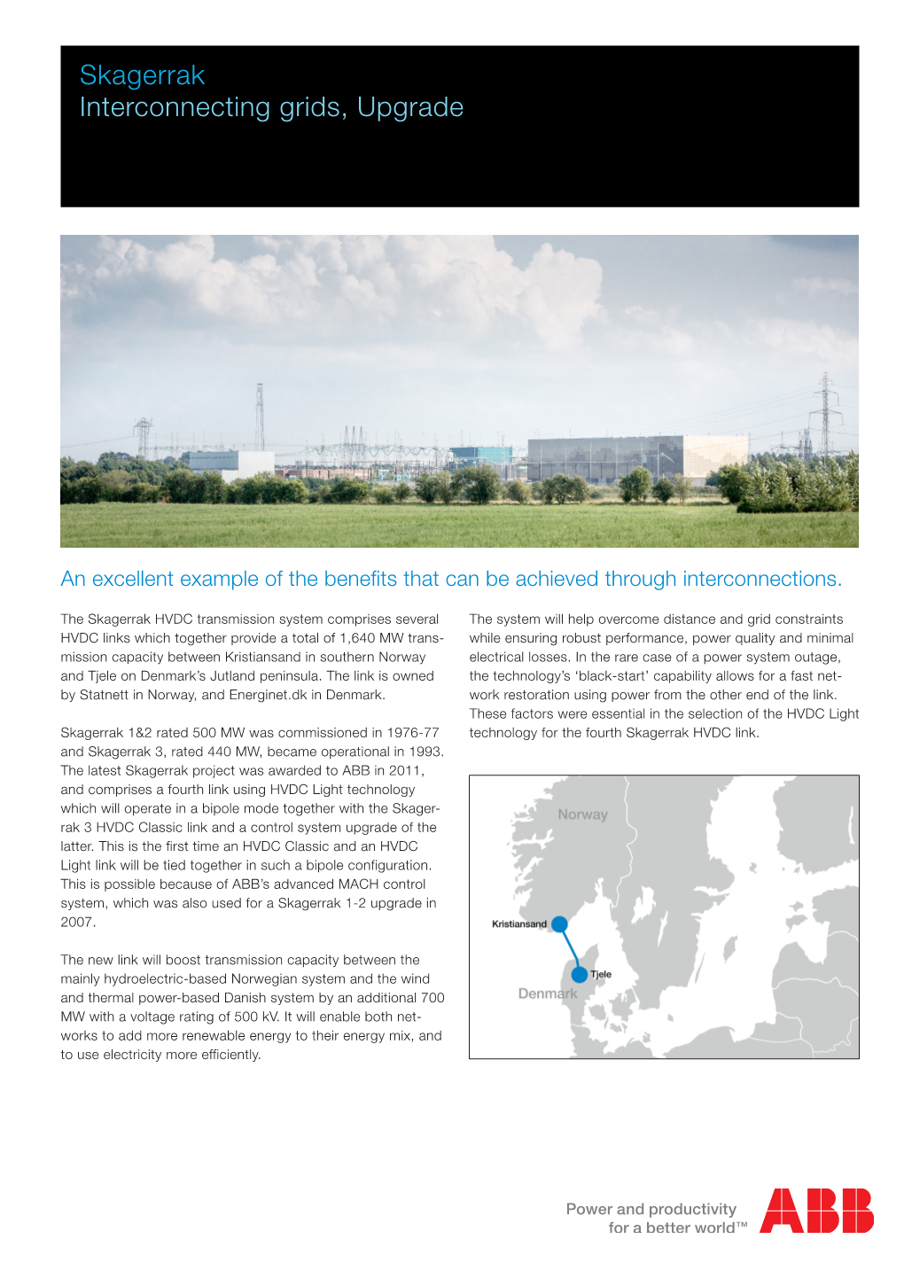 Skagerrak Interconnecting Grids, Upgrade