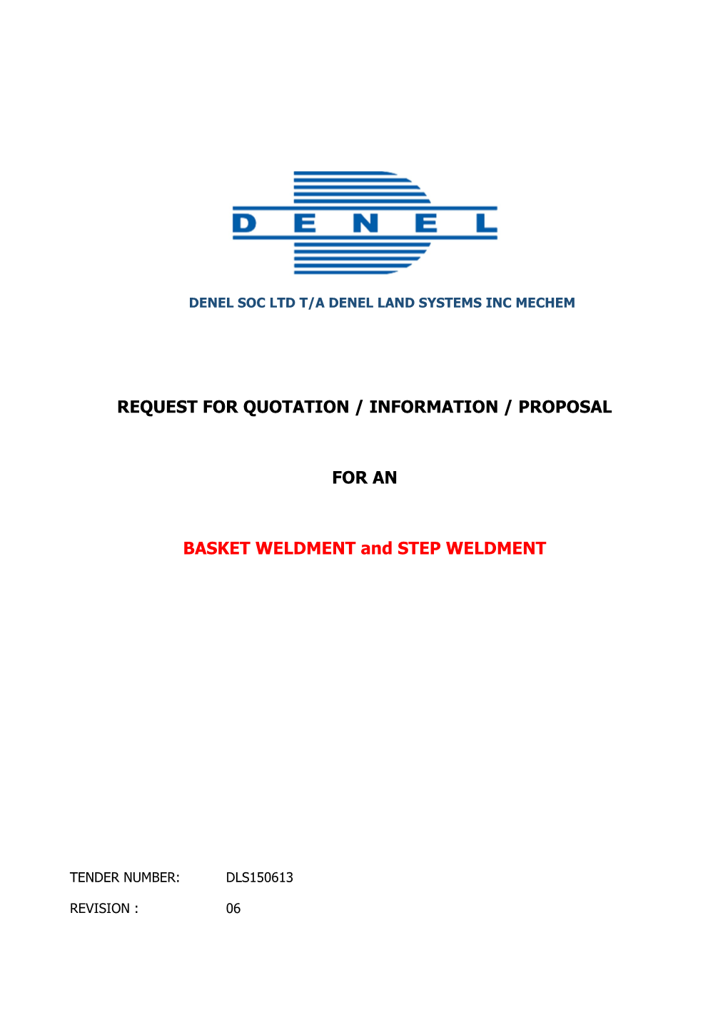 Denel Soc Ltd T/A Denel Land Systems Inc Mechem