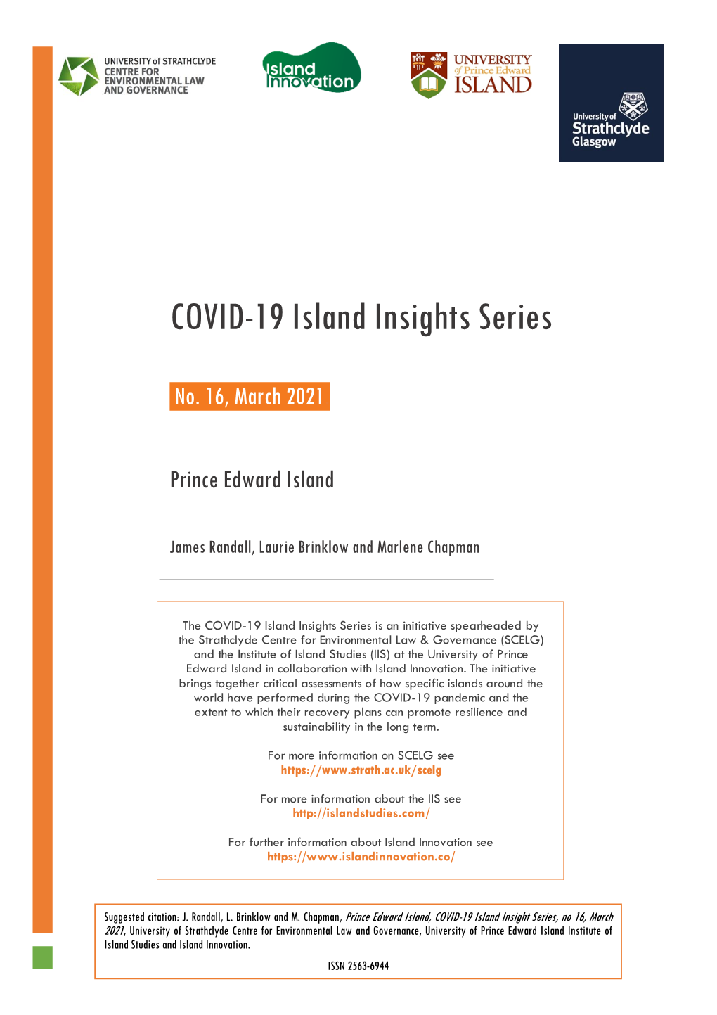 COVID-19 Island Insights Series