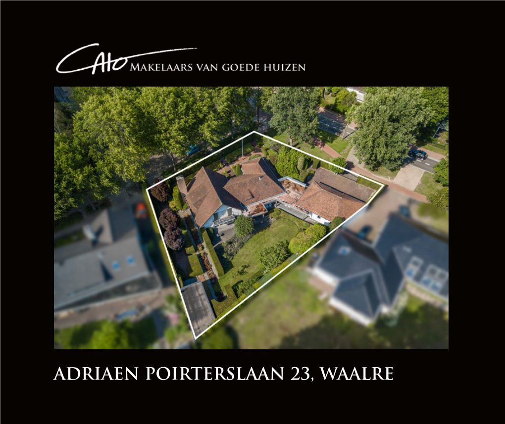 Adriaen Poirterslaan 23, Waalre Adriaen Poirterslaan 23 Waalre