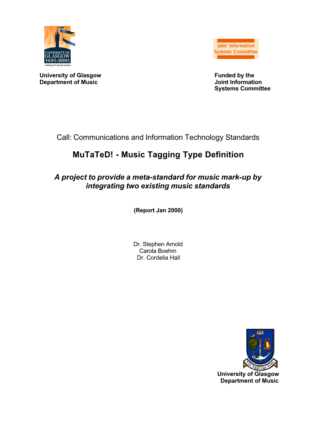 Mutated! - Music Tagging Type Definition