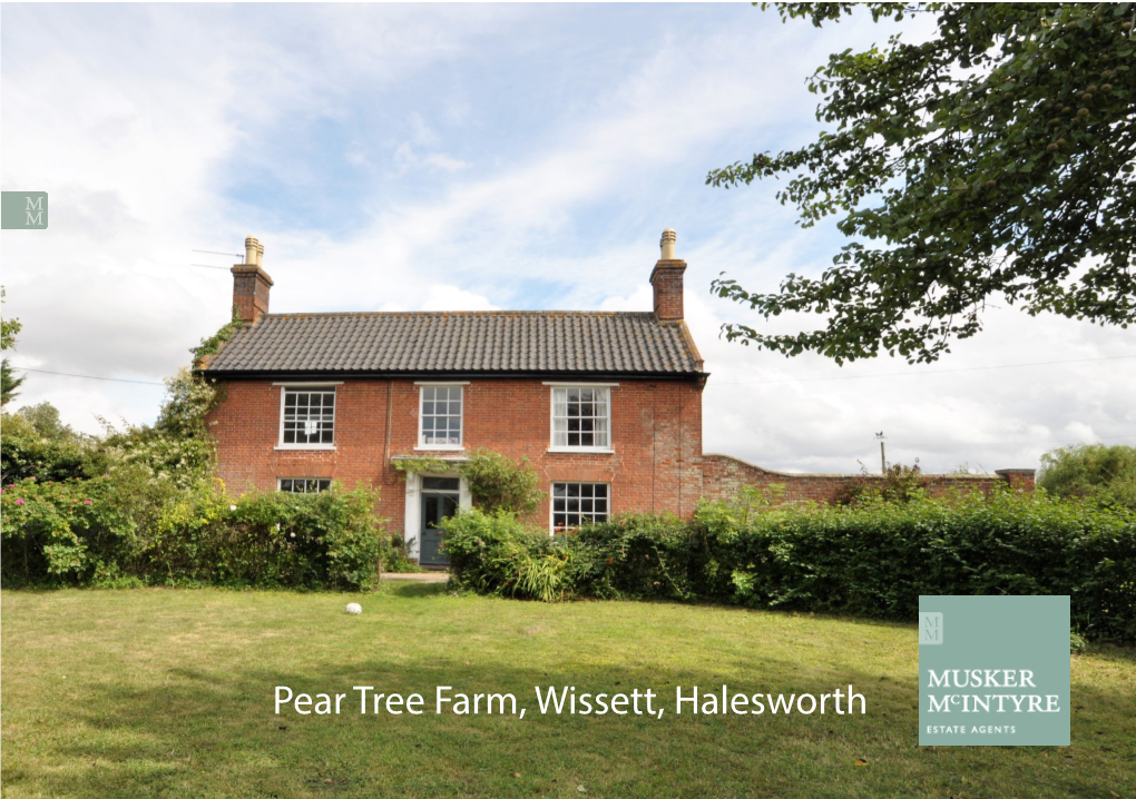 Pear Tree Farm, Wissett, Halesworth