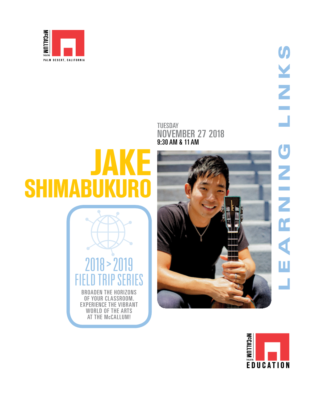 Jake Shimabukuro 9:30 Am & 11 Am