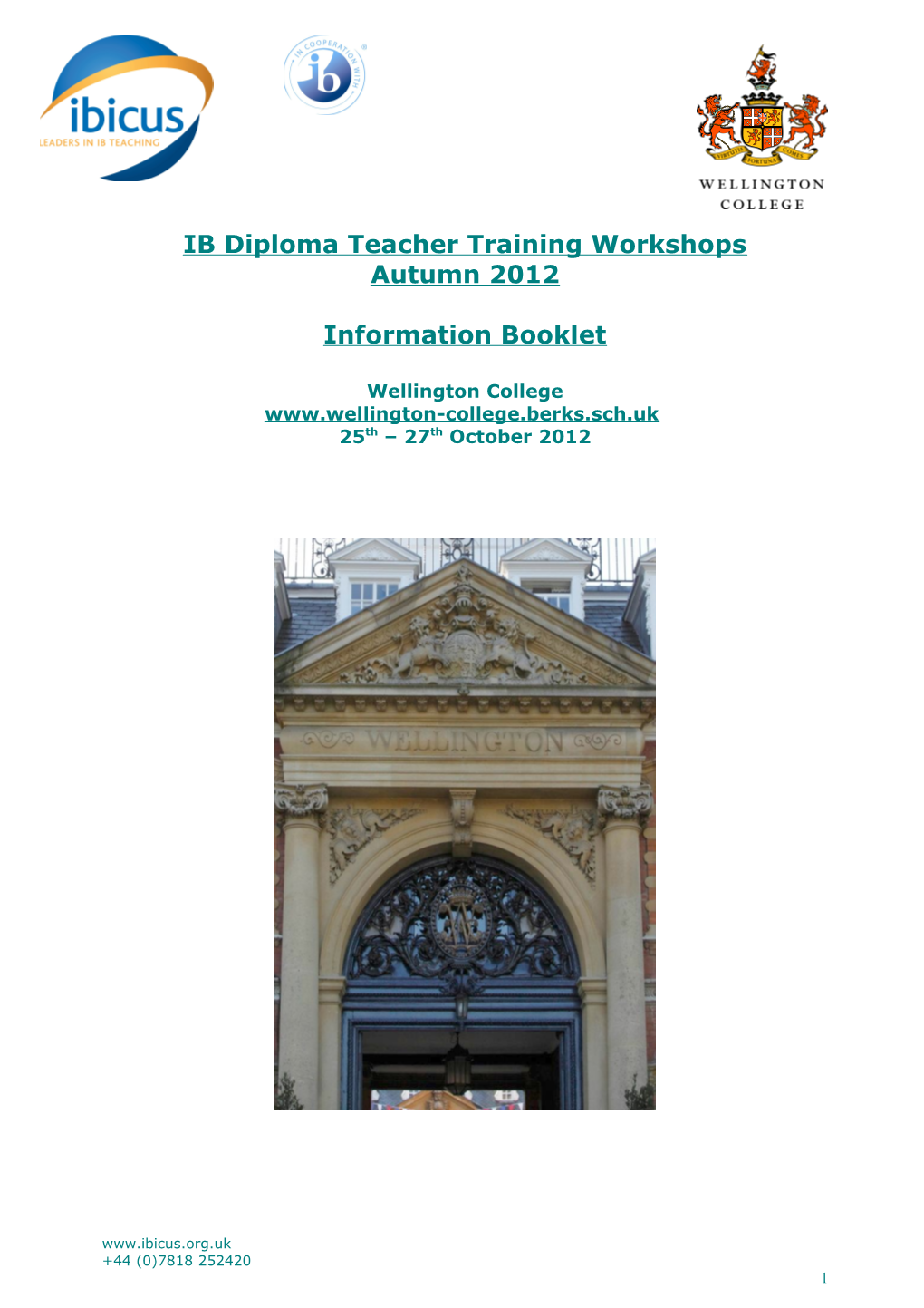 IB Diploma Teacher Training Workshops