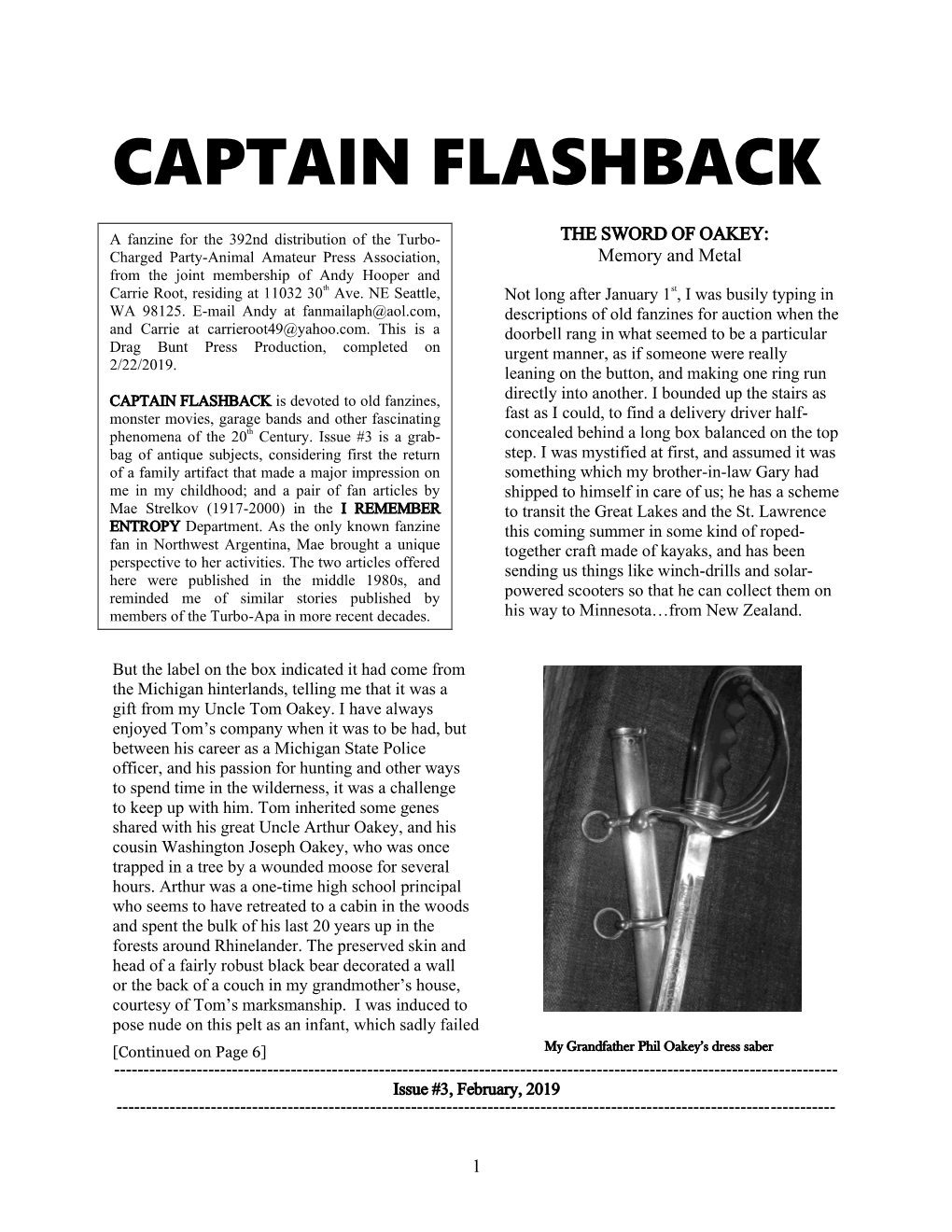 Captain Flashback #3