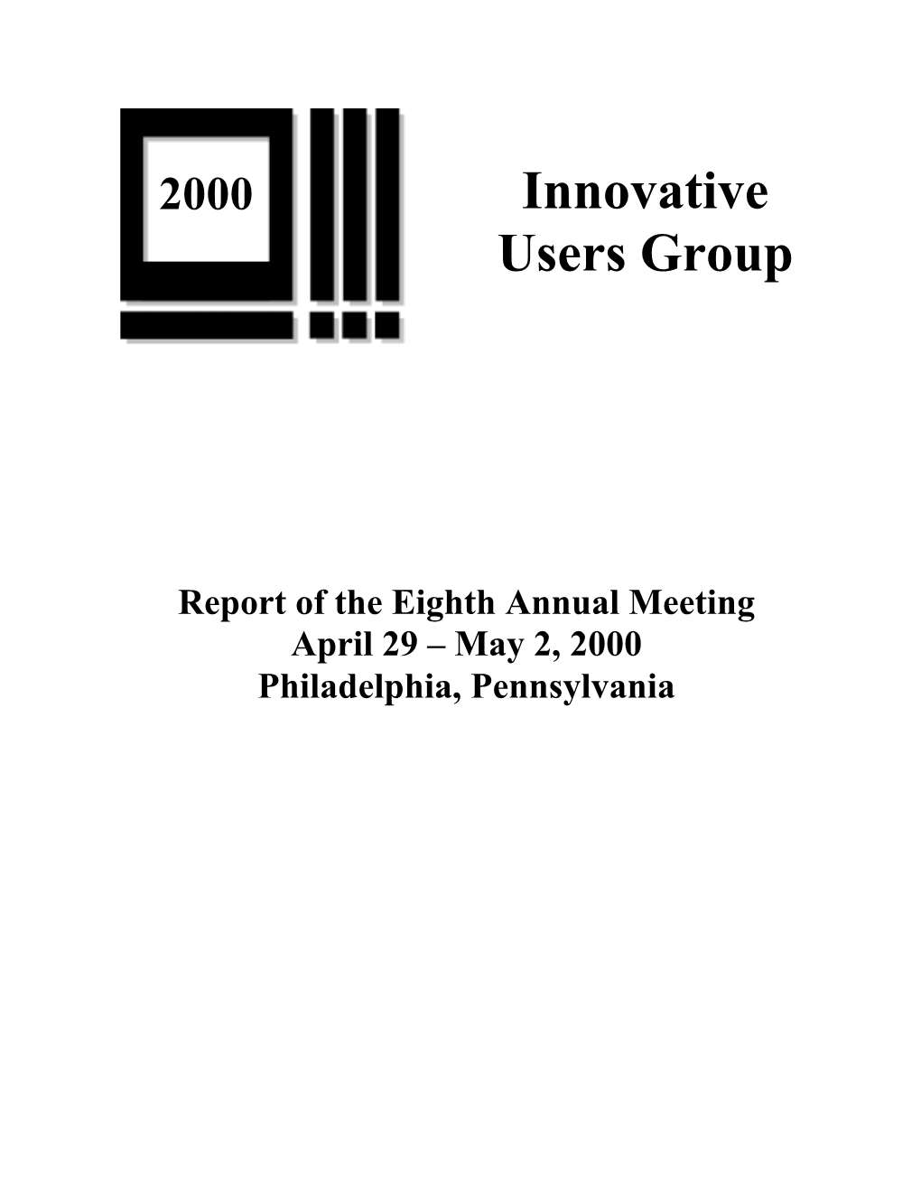 IUG2000 Proceedings