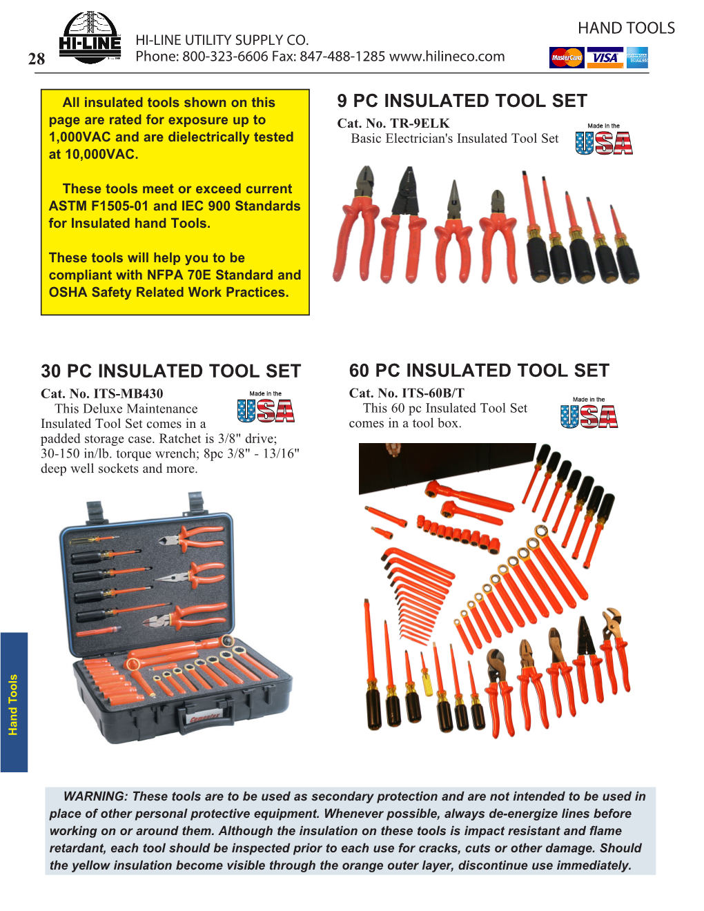 60 PC INSULATED TOOL SET Cat
