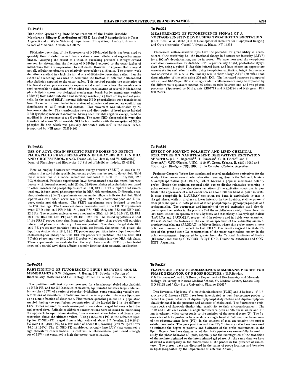 TI-Pos321 T'u-Pos323 and CHOLESTEROL. ((A.C