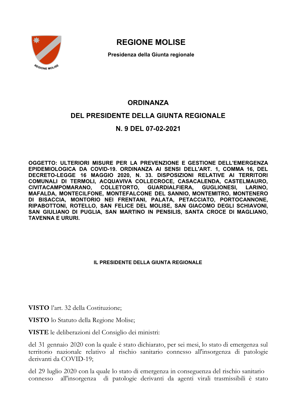 Regione Molise