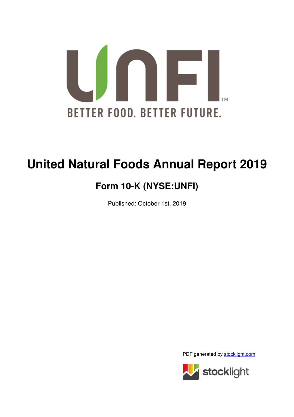 United Natural Foods (UNFI)