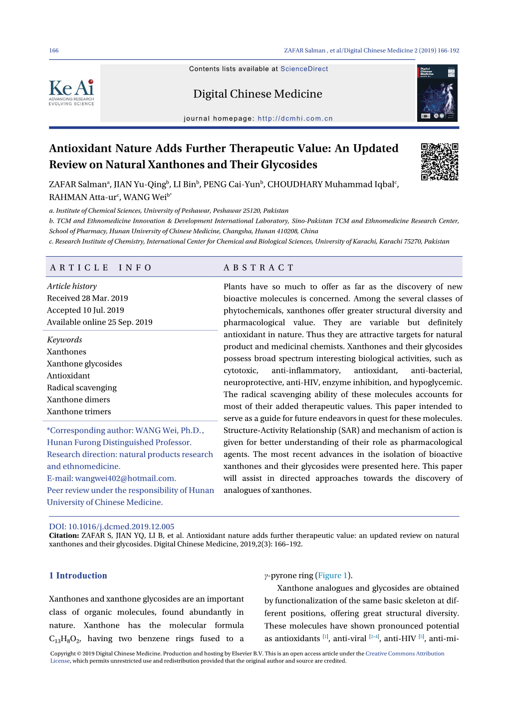 An Updated Review on Natural Xanthones and Their Glycosides