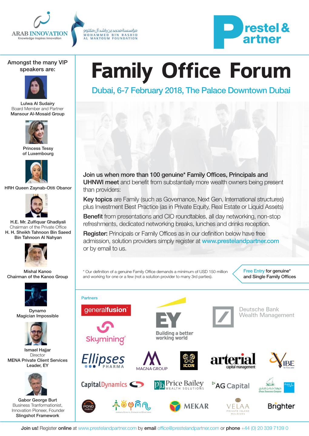 Family Office Forum Brochure Dubai