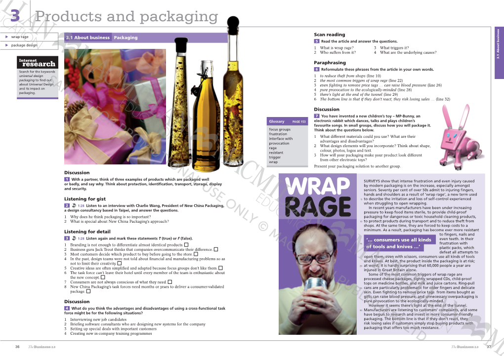 3 Products and Packaging