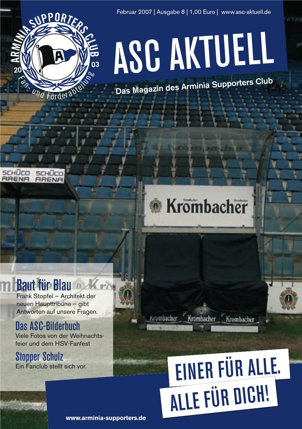 ASC AKTUELL Das Magazin Des Arminia Supporters Club