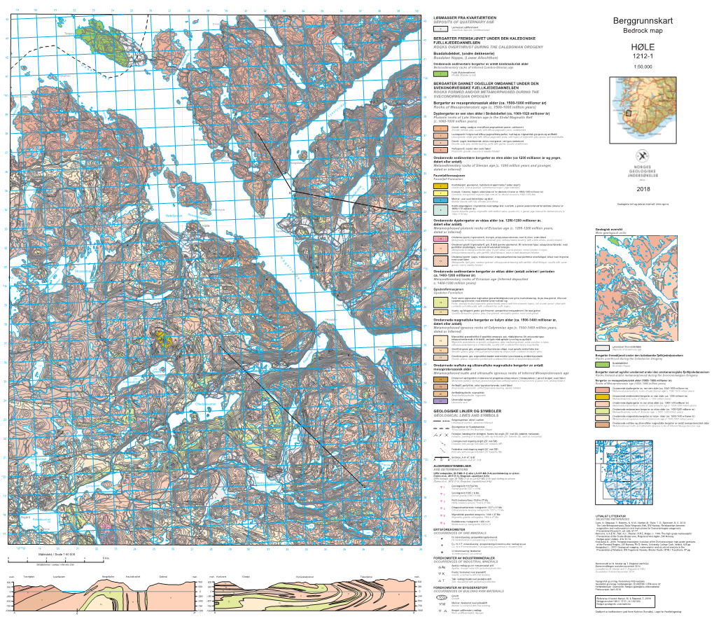 HØLE Berggrunnskart
