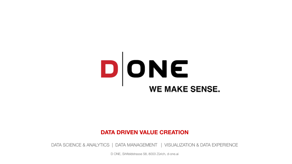 Data Driven Value Creation