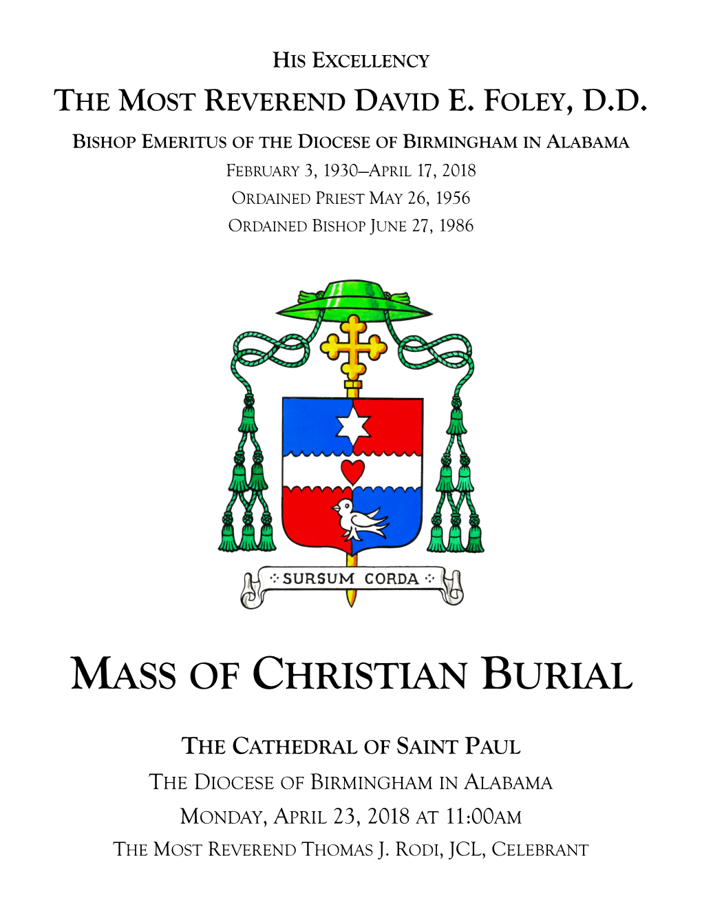 Mass of Christian Burial