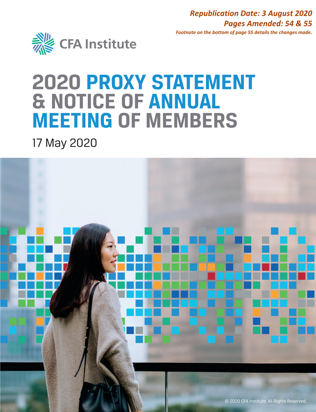 2020 Proxy Statement & Notice of Annual
