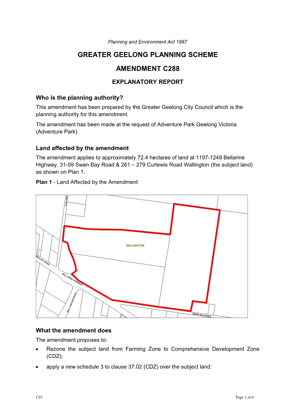 Planning and Environment Act 1987 s4