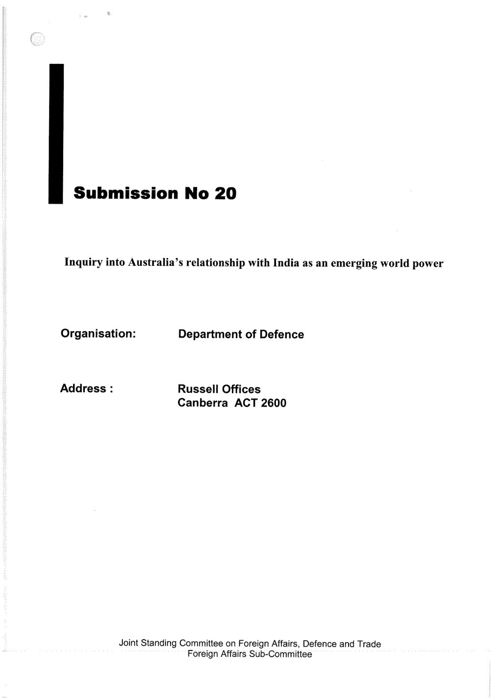 Department of Defence (PDF 1287KB)
