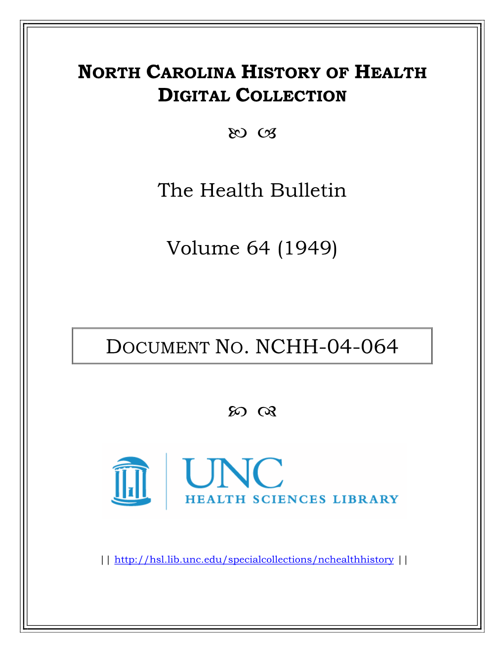 The Health Bulletin